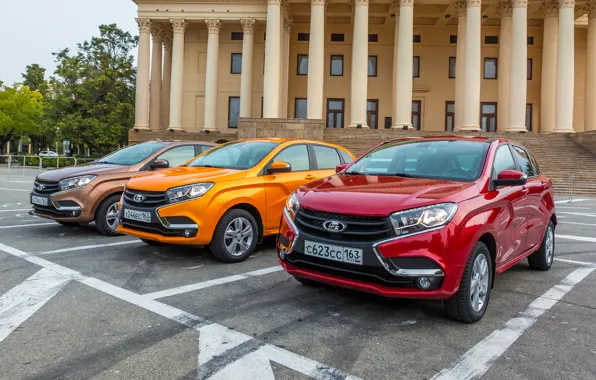 Картинка Lada, Лада, Автомобили, 2015, Металлик, XRAY, (GAB)