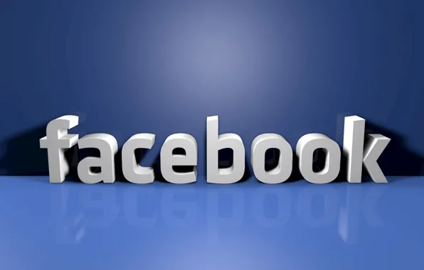Картинка Blue, White, Facebook